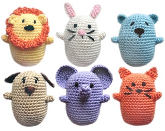 Animal Gift Card Holders - PDF Crochet Pattern - Instant Download