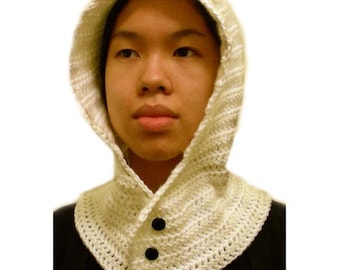Hooded Cowl (3 Sizes) - PDF Crochet Pattern - Instant Download