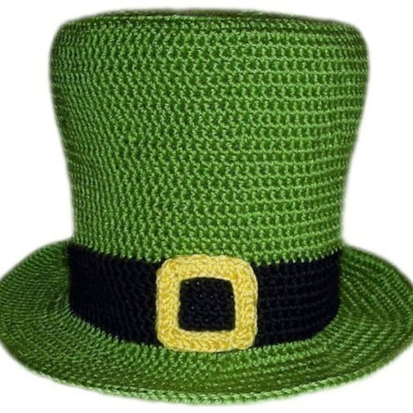 Leprechaun Hat  (5 Sizes) - PDF Crochet Pattern - Instant Download