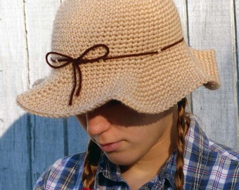 Scarecrow Hat (5 Sizes) - PDF Crochet Pattern - Instant Download