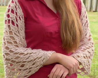 Trellis Wrap - PDF Crochet Pattern - Instant Download