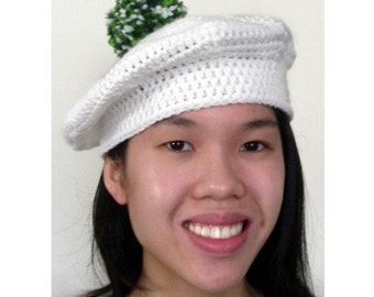 Irish Tam Hat  (5 Sizes) - PDF Crochet Pattern - Instant Download