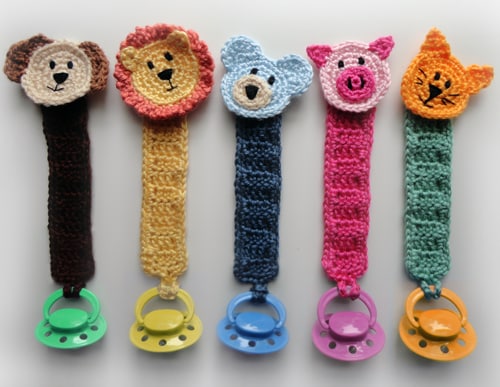 Animal Pacifier Clip - Etsy Animal Pacifier Clip - Etsy