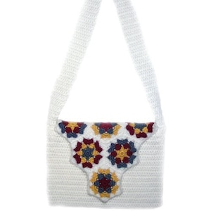 Kaleido Messenger Bag - PDF Crochet Pattern - Instant Download