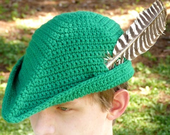 Merry Yeoman Hat - 5 Sizes - PDF Crochet Pattern - Instant Download