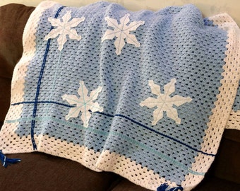 Winter Solstice Throw - PDF Crochet Pattern - Instant Download