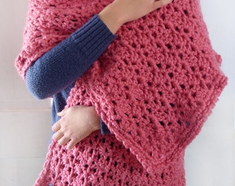 Comfy Snuggle Wrap - PDF Crochet Pattern - Instant Download