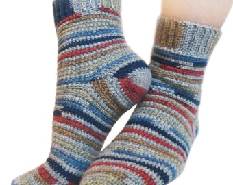 Adjustable Quick Socks - PDF Crochet Pattern - Instant Download