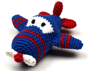 Ari the Airplane - PDF Crochet Pattern - Instant Download