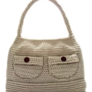 Working Girl Shoulder Bag - PDF Crochet Pattern - Instant Download