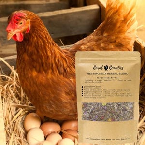 Chicken Nesting Box Herbs