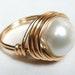 see more listings in the Pearl Rings section