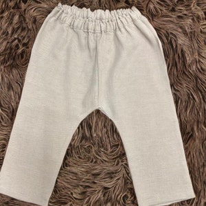 Organic cotton Baby pants,Baggy pants,Natural Unisex Children&#39;s Pants,Seasonal Toddler Pants,Boho Style Pants,Baby Clothing,Organic Cotton