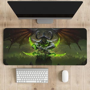 World of Warcraft Mouse Pad | Different sizes Personalized Printing | Gaming Mouse Pad | Customized Mouse Pad | Game, Anime, Desk Mat