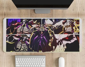 Overlord Mouse Pad | Different sizes Personalized Printing | Gaming Mouse Pad | Customized Mouse Pad | Game, Anime, Desk Mat
