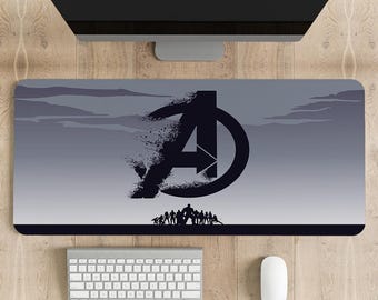 Alfombrilla de ratón de Los Vengadores: alfombrilla de escritorio para juegos personalizada
