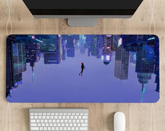Alfombrilla de ratón Spider-Man: Un Nuevo Universo - Alfombrilla de escritorio para juegos personalizada