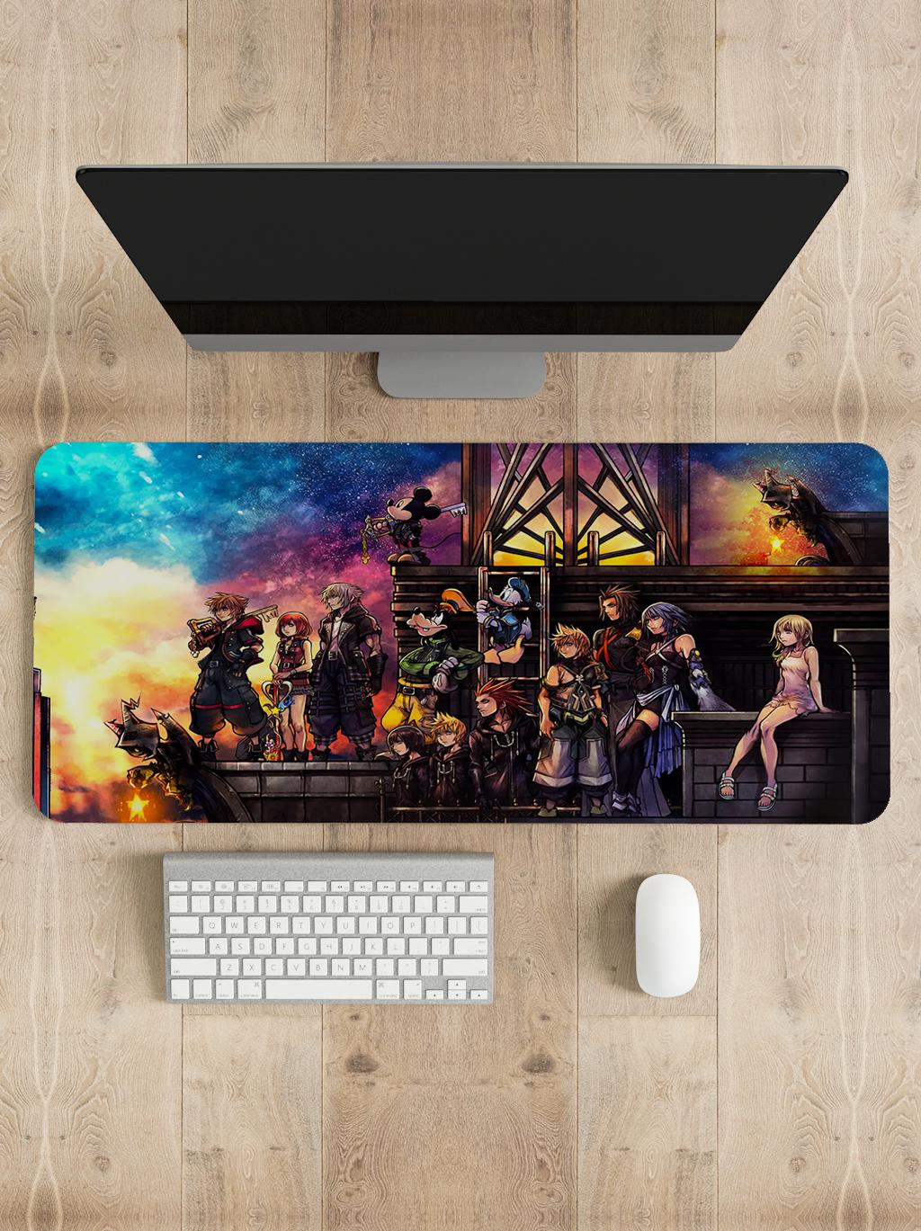Kingdom Hearts Mouse Pad | Different sizes Personalized Printing | Gaming Mouse Pad | Customized Mouse Pad | Game, Anime, Desk Mat