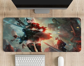 Nier Automata Mouse Pad: Personalized Anime Gaming Desk Mat