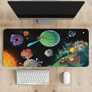 Tappetino per mouse Outer Wilds / Stampa personalizzata in diverse dimensioni / Tappetino per mouse da gioco / Tappetino per mouse personalizzato / Gioco, Anime, Tappetino da scrivania