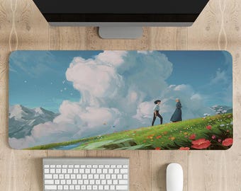 Howl's Moving Castle Mouse Pad: Anime Gaming Desk Mat