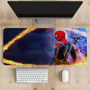 Spider-Man  Mouse Pad, Different sizes Personalized Printing, Gaming Mouse Pad, Customized Mouse Pad, Anime, Desk Mat