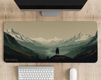 The Lord of the Rings Mouse Pad | Different sizes Personalized Printing | Gaming Mouse Pad | Customized Mouse Pad | Game, Anime, Desk Mat