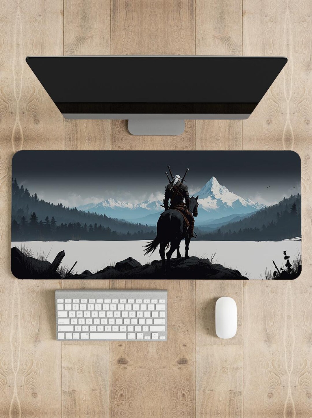 The Witcher 3 Wild Hunt Mouse Pad | Different Sizes Personalized ...
