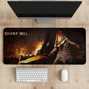 Silent Hill Mouse Pad | Different sizes Personalized Printing | Gaming Mouse Pad | Customized Mouse Pad | Game, Anime, Desk Mat