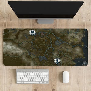 The Legend of Zelda-kaart muismat | Verschillende maten gepersonaliseerde bedrukking | Gamingmuismat | Gepersonaliseerde muismat | Game, anime, bureaumat