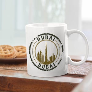 Dubai Coffee Mug, Dubai Coffee Tea Cup, Office Coffee Mug, Dubai Country Mug, Perfect Coffee Gift Mug for Men and Women, Emirates Coffee Mug