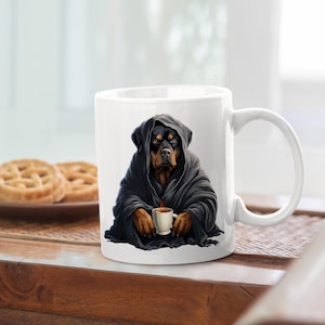 Rottweiler Mug - Dog Lover Gift - Cute Rottweiler Coffee Cup - Pet Lover Gift - Rottweiler Coffee Mug - Dog Mom Mug - Rottweiler Tea Cup