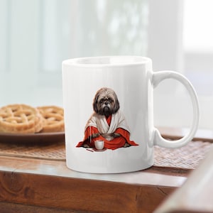 Shih Tzu Mug - Dog Lover Gift - Cute Shih Tzu Coffee Cup - Pet Lover Mug - Shih Tzu Coffee Mug - Dog Mom Mug - Shih Tzu Tea Cup