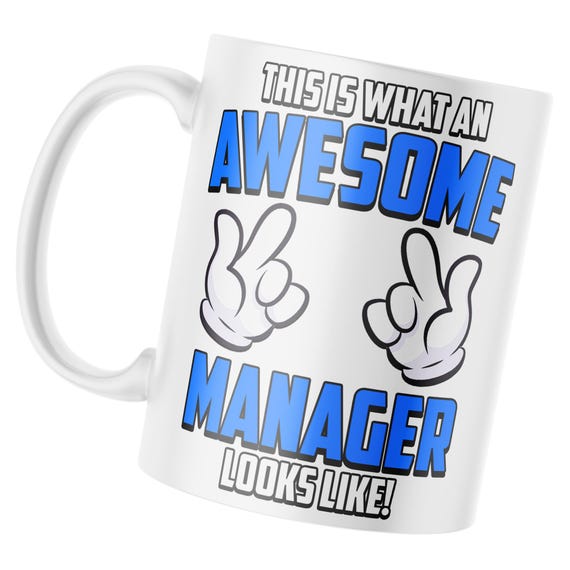 Mug-tastic Tazza In Ceramica 'This Is What An Awesome Manager Looks Like' 312ml