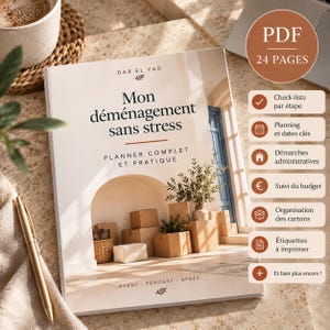 Moving Guide PDF - Organization, checklist and tips for a smoother move