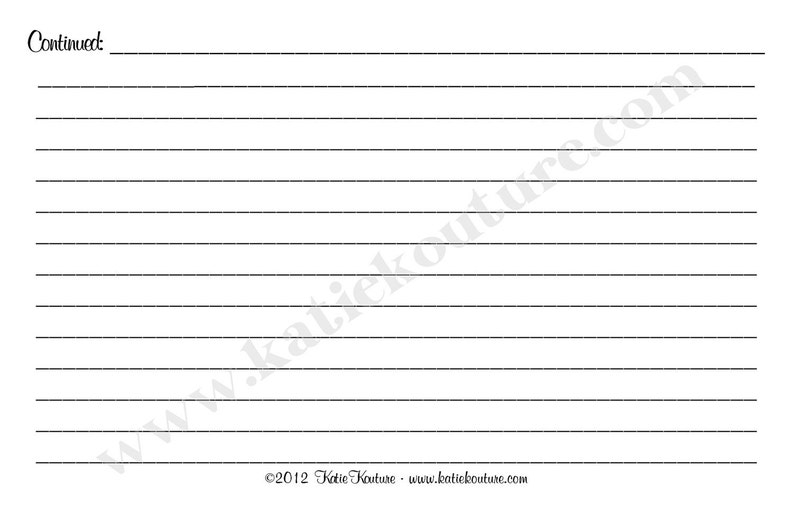 Recipe Cards Black and White Polka Dot Personalized With Your Etsy