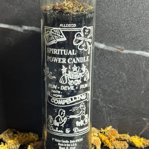 Jinx Banishing Candle – Protection Ritual, 7-Day Dressed Hoodoo Spell Candle