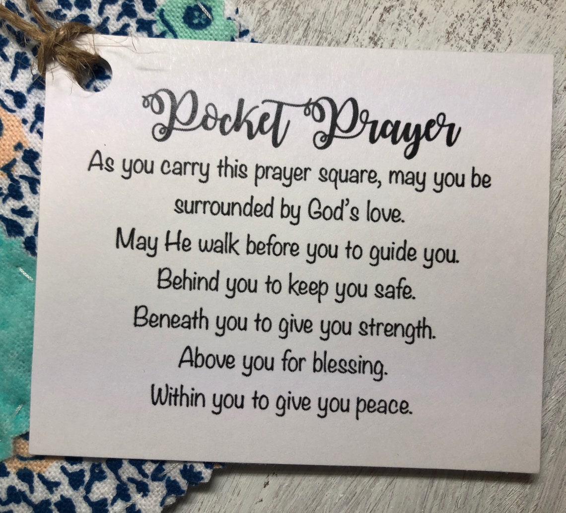 Printable Prayer Square Poem