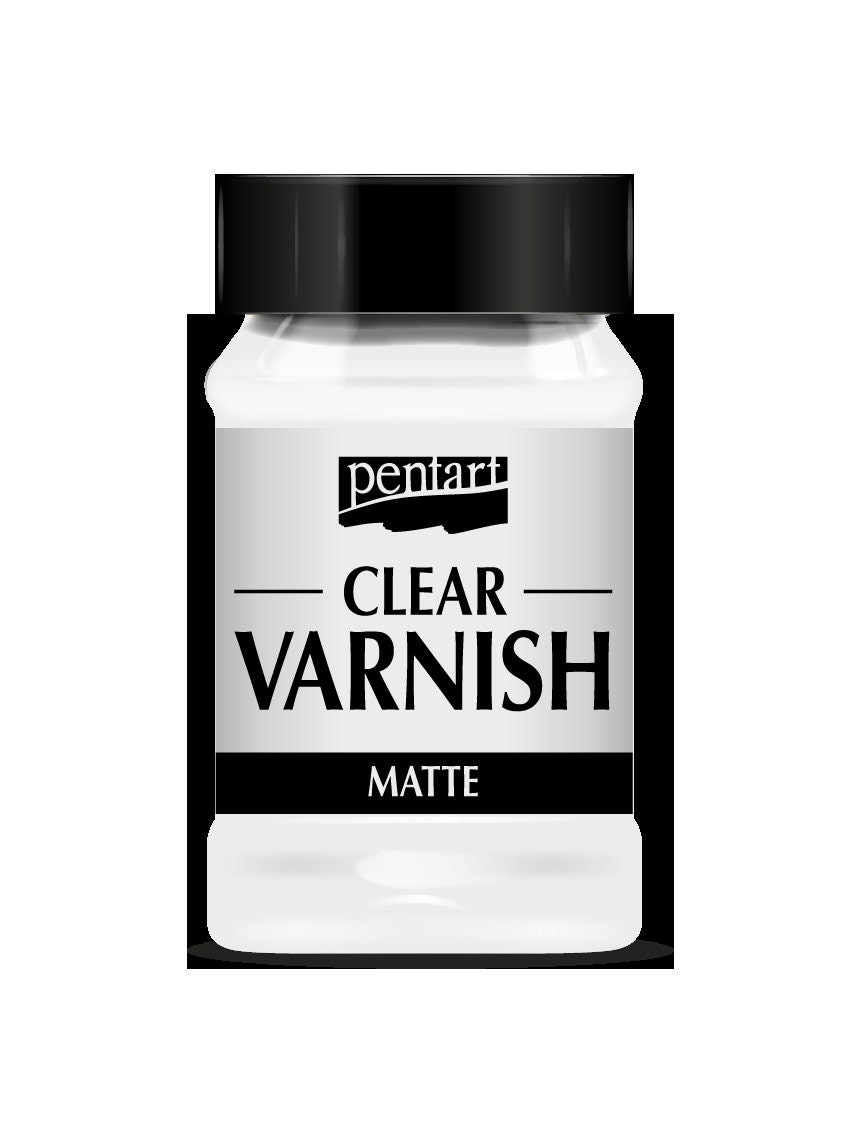 Pentart Clear Varnish: Gloss & Matte Finishes for Crafts 100 ml / Matte