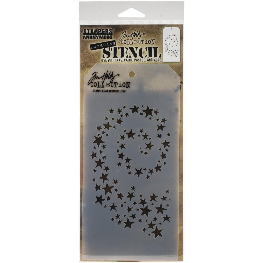 Stampers Anonymous Tim Holtz Layered Stencil 4.125"X8.5"-Hocus Pocus 