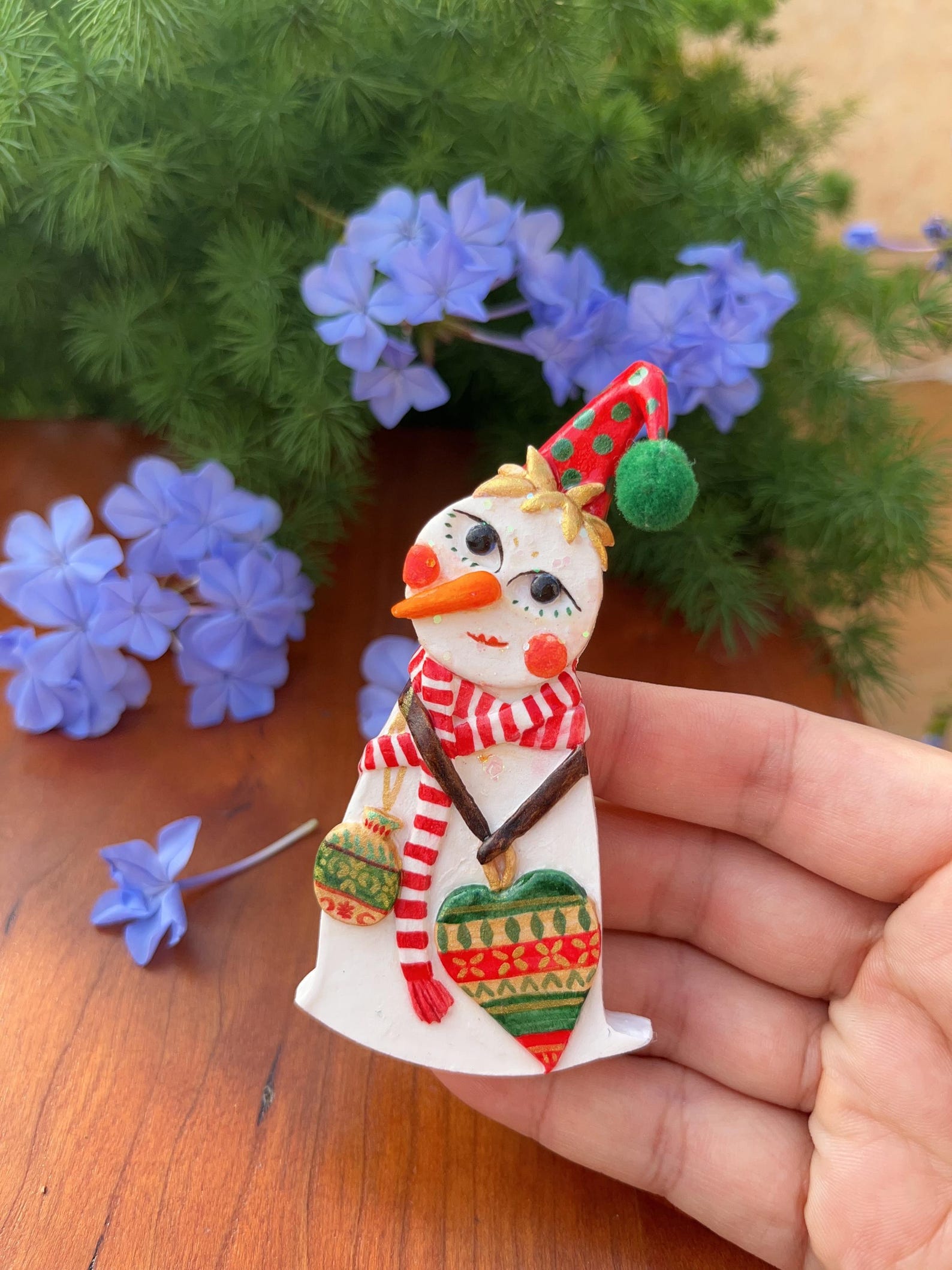 Handmade Christmas Snowman Magnet Set – Meet Jasper & Joy, Your Festive ...