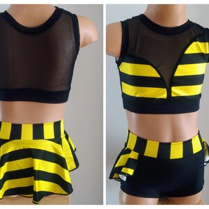 Dance  Base Costume - Bee Costume Dance Convention Outfit -  Dance Audition Costume