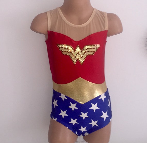 WONDER GIRL GYMNASTICS UNITARD FOR GIRLS