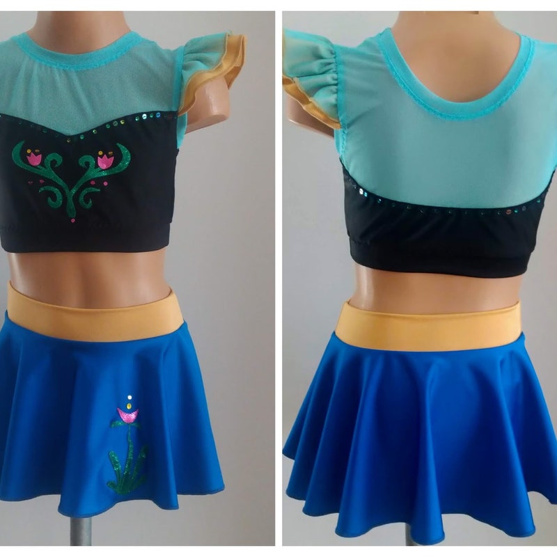 Elsa Leotard Bouquet Print
