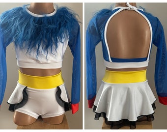 Bird Inspired Costume - Zazu Inspired Dance Costume - Lion King Dance Costume -