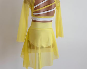 Lyrical Dance Base Costume  - Princess Lyrical Outfit - Princess Lyrical Dance Set