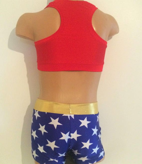 wonder woman sports bra