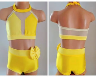 Base de costume de danse - Costume inspiré de la princesse Belle - tenue d'audition de danse