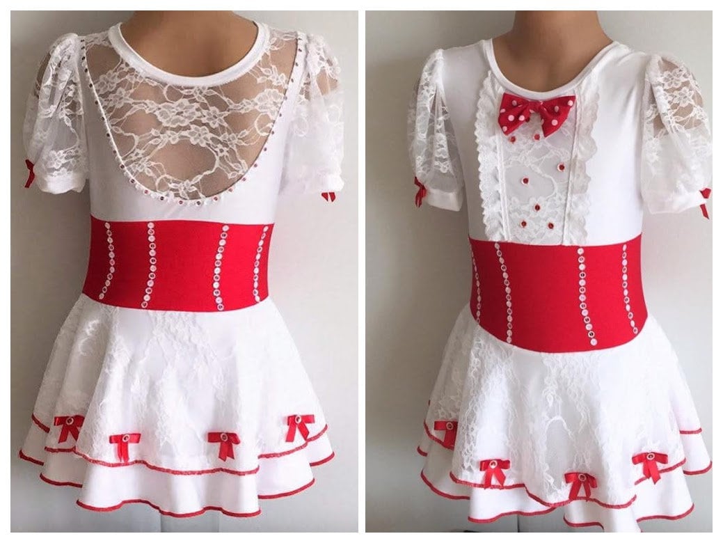 Holiday Figure Skating Dresses - Etsy