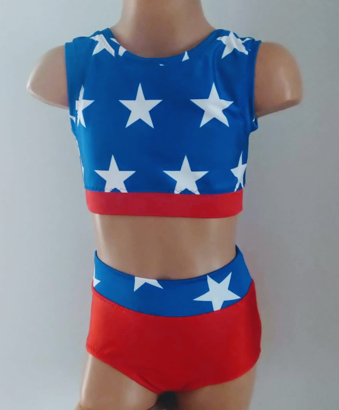 Patriotic Pup Girls Short Set main image 1